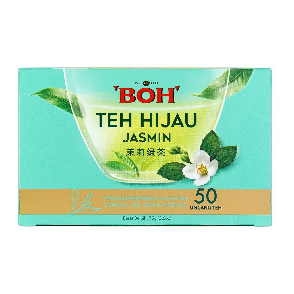TRÀ XANH LÀI 50s - JASMINE GREEN TEA 50s