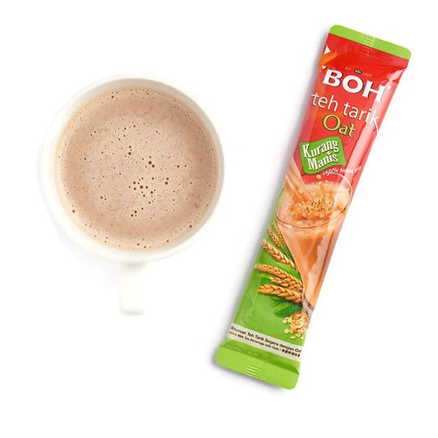 BOH Tea Trà sữa kéo BOH ít đường - Yến mạch (12's)