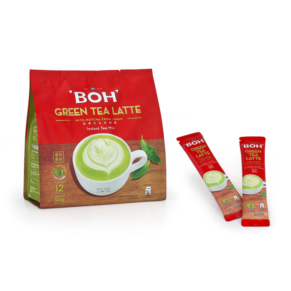 BOH Tea Trà xanh sữa (BOH Green Tea Latte)