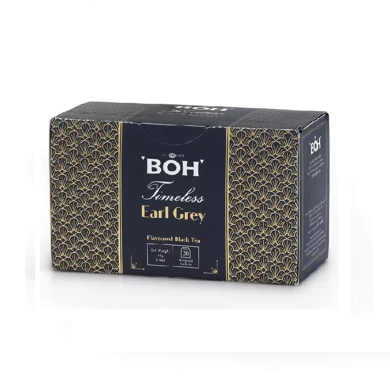 TRÀ ĐEN BÁ TƯỚC BOH 20s - BOH EARL GREY FLAVOURED BLACK TEA 20s