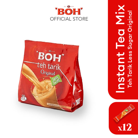 BOH Tea Trà sữa kéo ít đường- Vị nguyên bản (12's)