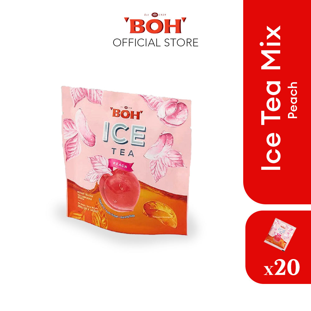 BOH Tea Trà đào đá (BOH Ice Tea Peach) - 20's