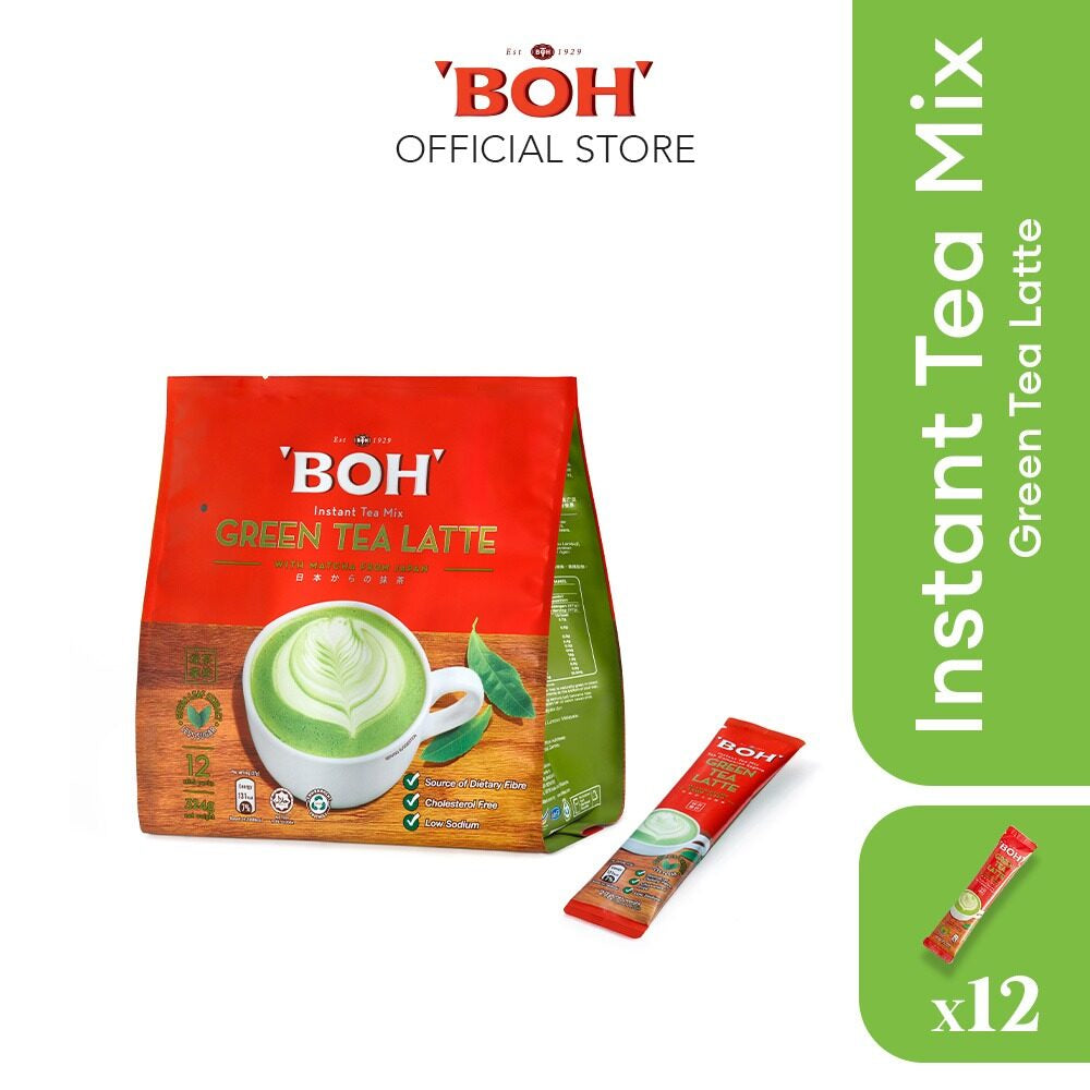 BOH Tea Trà xanh sữa (BOH Green Tea Latte)